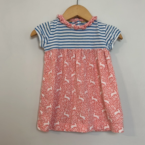 Baby Boden Other - Baby Boden Bunny Print Cotton Dress
